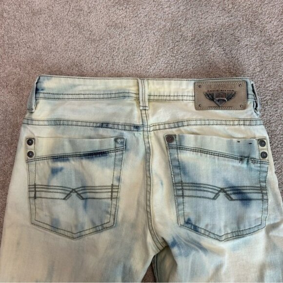 Buffalo David Bitton travis jeans acid wash stone wash - Picture 5 of 13